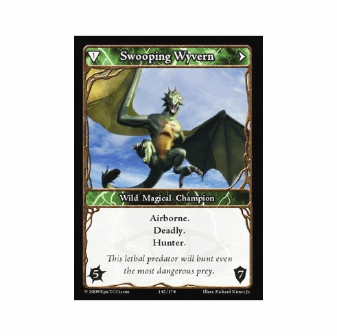 EPIC Tcg Time Wars Swooping Wyvern Single Card