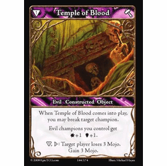 EPIC Tcg Time Wars Temple of Blood Single Card