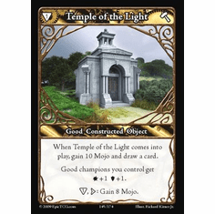 EPIC Tcg Time Wars Temple of the Light Single Card