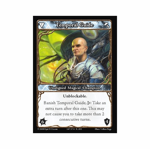 EPIC Tcg Time Wars Temporal Guide Single Card