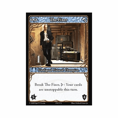 EPIC Tcg Time Wars The Fixer Single Card