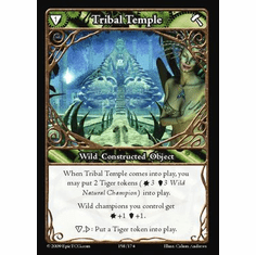EPIC Tcg Time Wars Tribal Temple Single Card