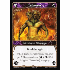 EPIC Tcg Time Wars Trihorror Single Card