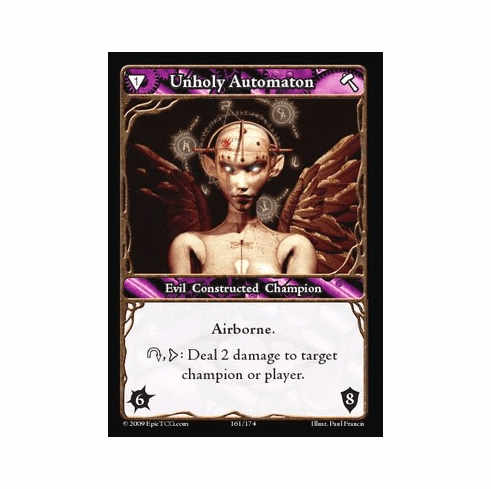 EPIC Tcg Time Wars Unholy Automaton Single Card