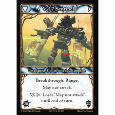 EPIC Tcg Time Wars V-17 Sentinel Single Card