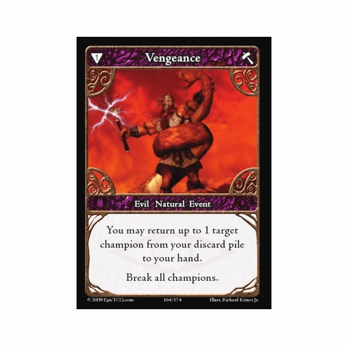 EPIC Tcg Time Wars Vengeance Single Card