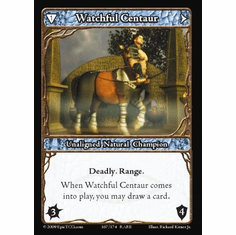EPIC Tcg Time Wars Watchful Centaur Single Card