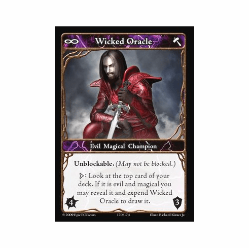 EPIC Tcg Time Wars Wicked Oracle Single Card