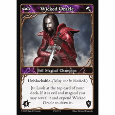 EPIC Tcg Time Wars Wicked Oracle Single Card