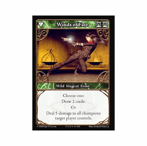 EPIC Tcg Time Wars Winds of Fate Single Card