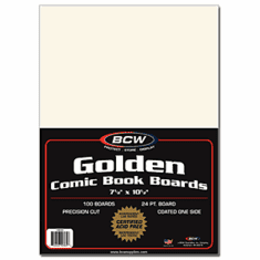 GOLDEN BACKING BOARD - 7 1/2 X 10 1/2