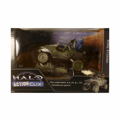 Halo ActionClix Battle Damaged Warthog Vehicle Pack