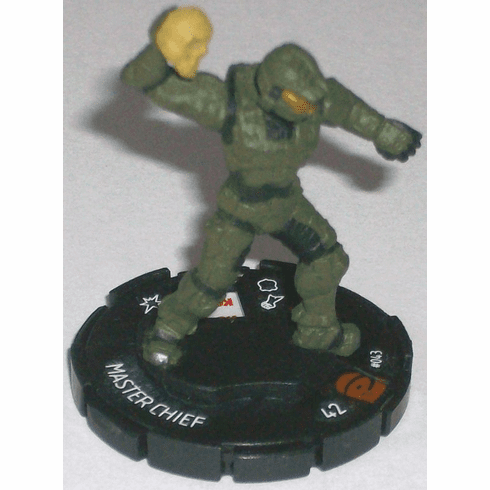 HALO Heroclix Chase figure #043 Master Chief (Oddball)