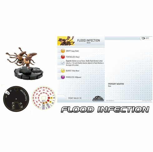 HALO Heroclix Common figure #011 Flood Infection