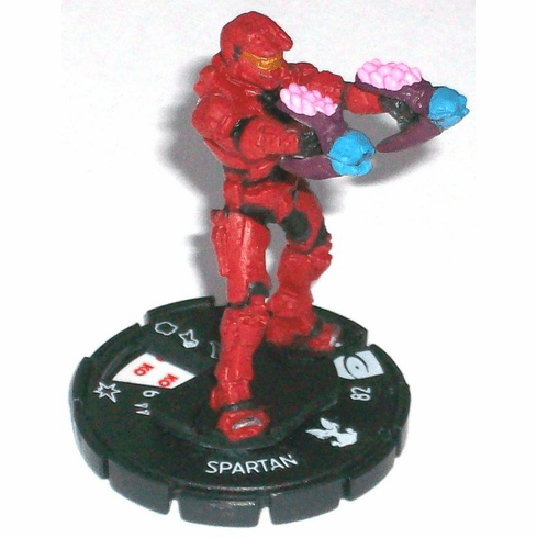 HALO Heroclix Common figure #012 Spartan (Dual Needlers)