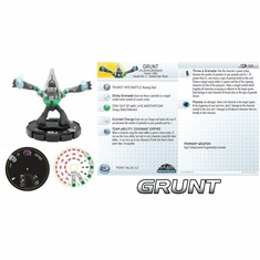 HALO Heroclix Rare figure #026 Grunt (Plasma Grenade)