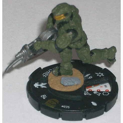 HALO Heroclix Super Rare figure #035 Master Chief (Brute Shot)