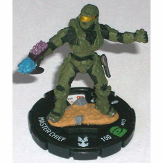 HALO Heroclix Uncommon figure #013 Master Chief (Needler Rfile)