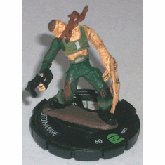 HALO Heroclix Uncommon figure #021 Infected Marine