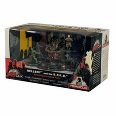 Hero Clix / Horror Clix Hellboy and the B.P.R.D. Seven Figure Action Pack