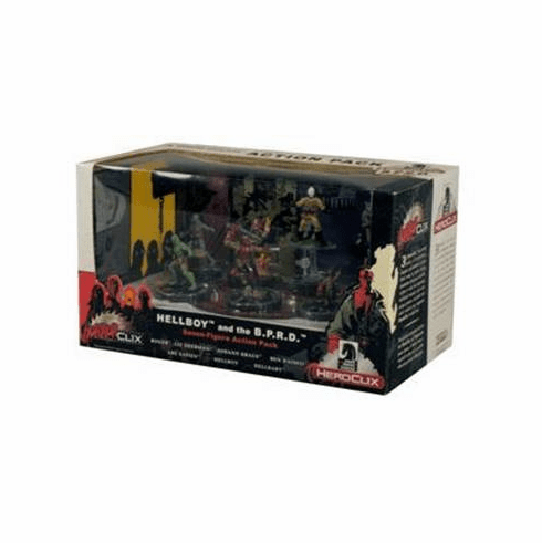 Hero Clix / Horror Clix Hellboy and the B.P.R.D. Seven Figure Action Pack
