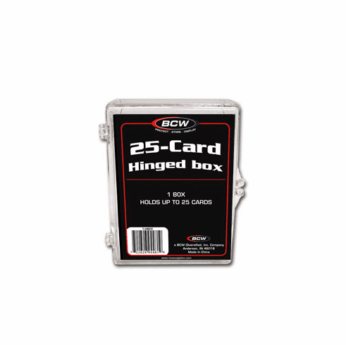 HINGED BOX - 25 COUNT