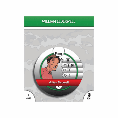 Image Heroclix Invincible Collector's Set William Clockwell Bystander Token