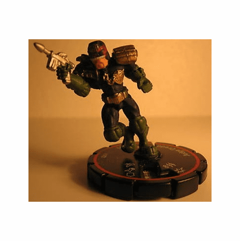 Indy Hero Clix Judge Dredd Veteran Figure