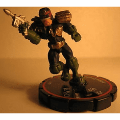Indy Hero Clix Judge Dredd Veteran Figure