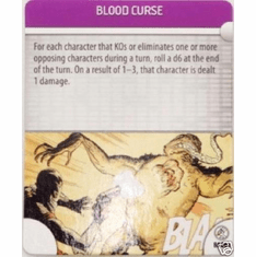 Indy Heroclix B.P.R.D. Action Pack Blood Curse Battlefield Condition Card