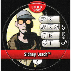 Indy Heroclix B.P.R.D. Action Pack Sidney Leach Bystander Token