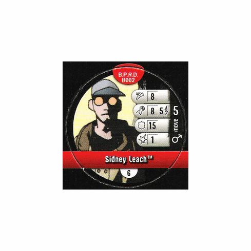Indy Heroclix B.P.R.D. Action Pack Sidney Leach Bystander Token