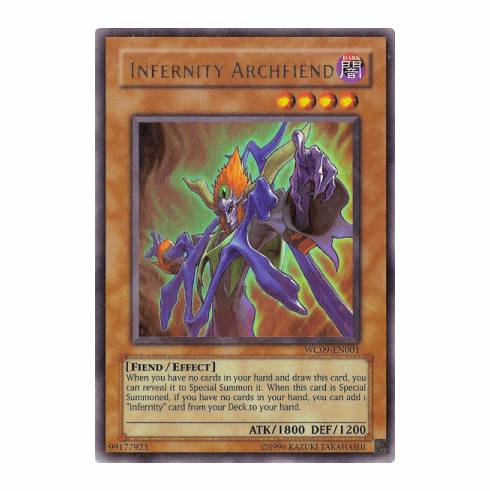 Infernity Archfiend Single Gold Card