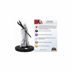 LOTR Heroclix Saruman Rare