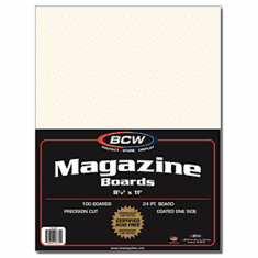 MAGAZINE BACKING BOARD - 8 1/2 X 11