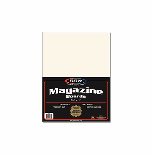 MAGAZINE BACKING BOARD - 8 1/2 X 11