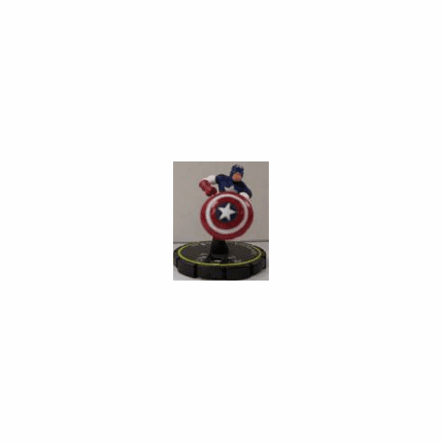 Marvel Hero Clix Armor Wars Captain America Rookie Figure