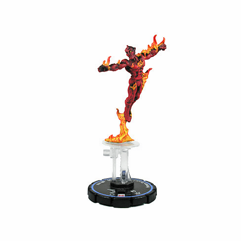 Marvel Hero Clix Clobberin' Time Human Torch Experienced Figure