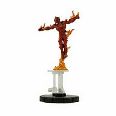 Marvel Hero Clix Clobberin' Time Johnny Storm LE Figure