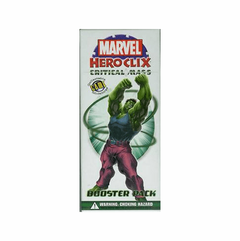 Marvel Hero Clix Critical Mass Booster Pack