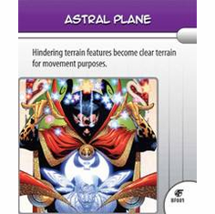 Marvel Hero Clix Fantastic Forces Astral Plane Battlefield Condition Card