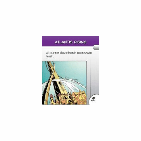 Marvel Hero Clix Fantastic Forces Atlantis Rising Battlefield Condition Card