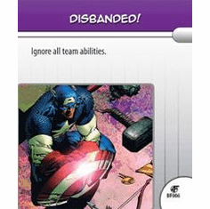 Marvel Hero Clix Fantastic Forces Disbanded! Battlefield Condition Card