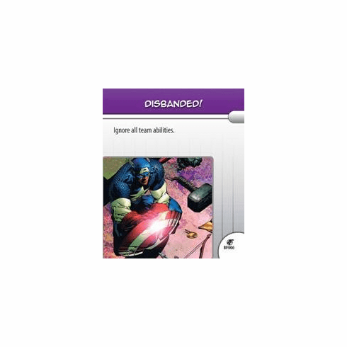 Marvel Hero Clix Fantastic Forces Disbanded! Battlefield Condition Card