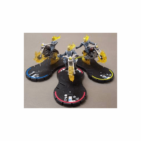 Marvel Hero Clix Fantastic Forces Ghost Rider REV Set