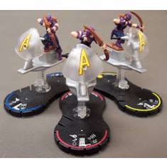 Marvel Hero Clix Fantastic Forces Hawkeye REV Set