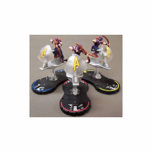 Marvel Hero Clix Fantastic Forces Hawkeye REV Set