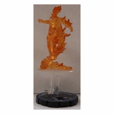 Marvel Hero Clix Fantastic Forces Human Torch Experienced Figure