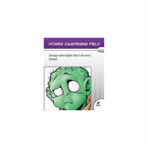 Marvel Hero Clix Fantastic Forces Power Dampening Field Battlefield Condition Card