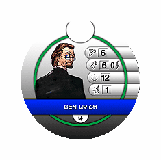 Marvel Hero Clix Mutant Mayhem Ben Urich Bystander Token